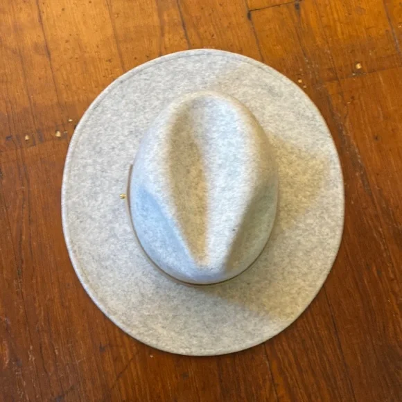 NWT Lack of Color Beverly Brocade Band Wool Fedora Lack Of Color | Accessories | Lack Of Color Womens Cream  main image 4